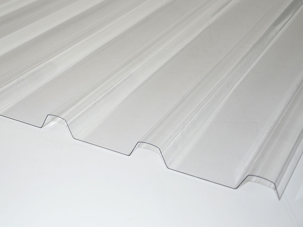 QUALEX Polycarbonat plaque trapézoidale