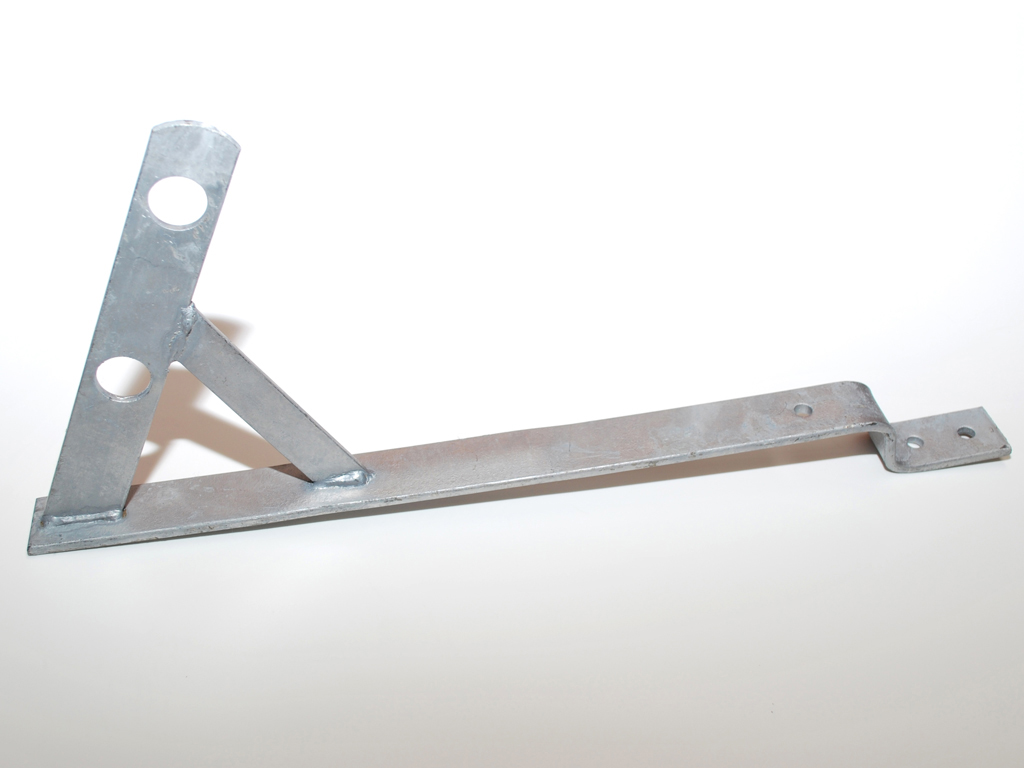 Support 3/8", zingué