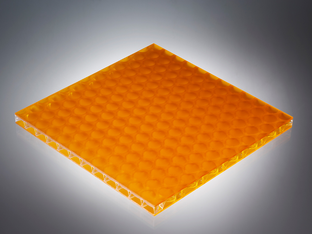 clear-PEP UV satin orange 15007