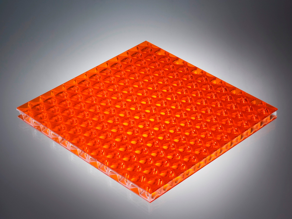 clear-PEP UV PC color orange