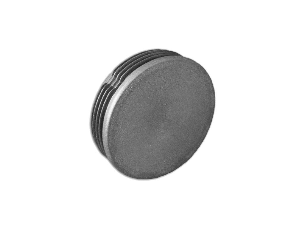 Embouts en PVC noirs