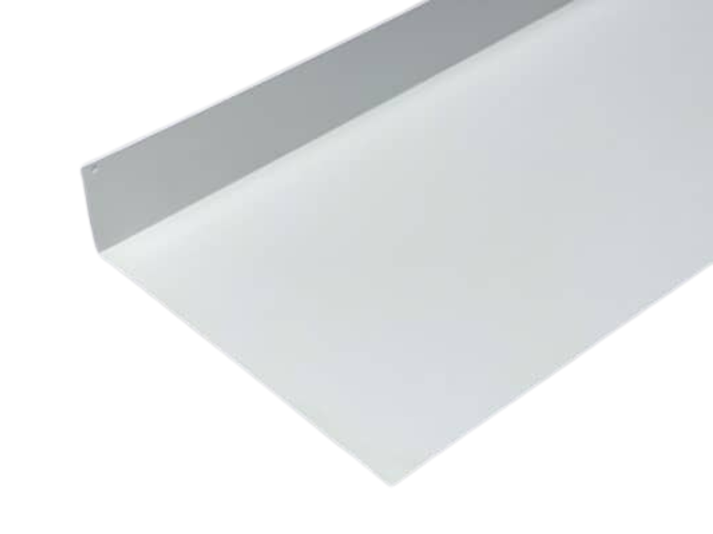 Tôle d'écoulement murale grande